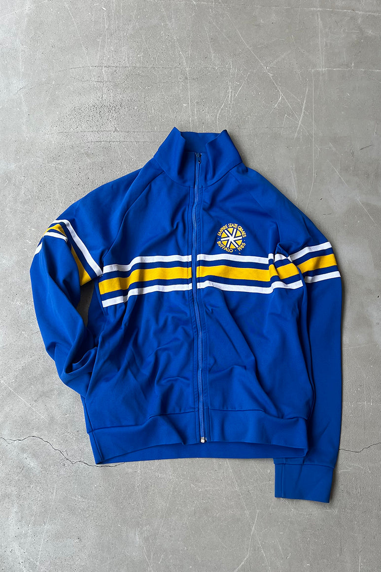 MADE IN USA 85'S TRACK JACKET / BLUE [SIZE: M USED]