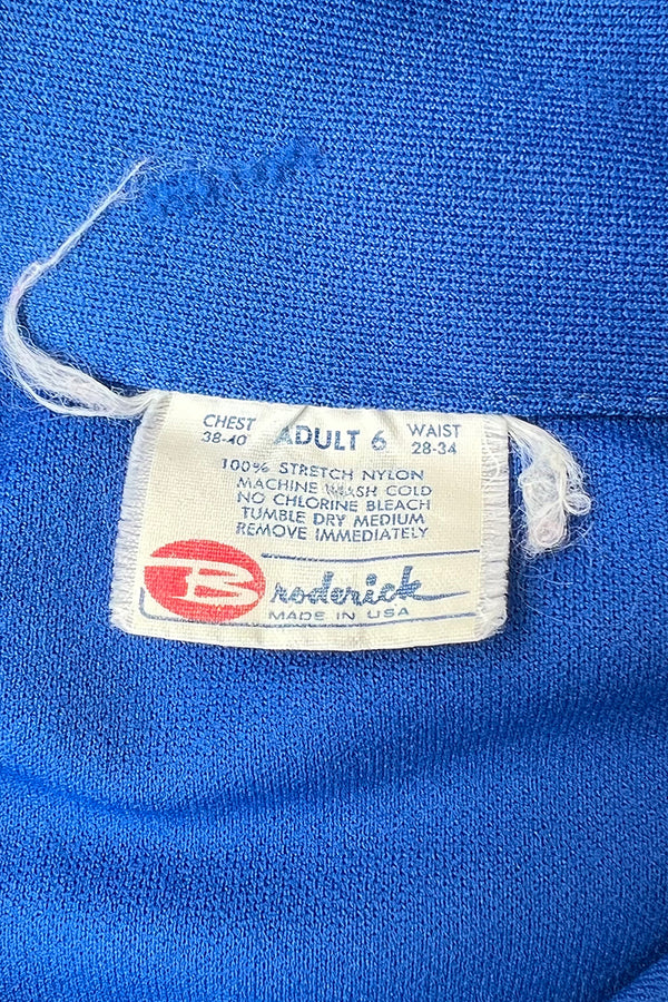 MADE IN USA 85'S TRACK JACKET / BLUE [SIZE: M USED]