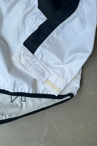 Y2K EARLY 00'S NYLON ANORAK JACKET / WHITE [SIZE: M USED]