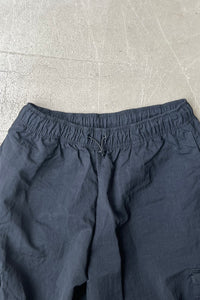 NYLON CARGO PANTS / BLACK [SIZE: S USED]