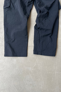 NYLON CARGO PANTS / BLACK [SIZE: S USED]