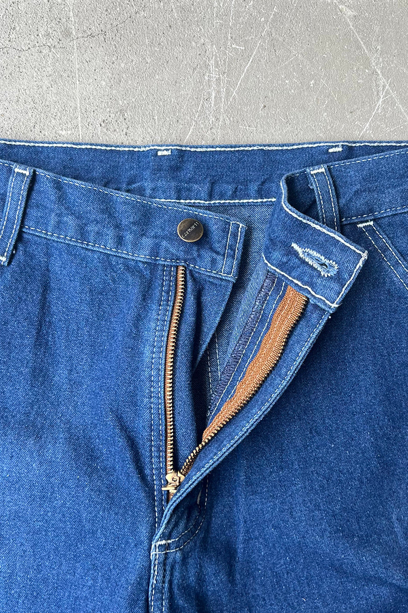 MADE IN MEXICO 21'S DENIM PAINTER PANTS / INDIGO USA Model [SIZE: 33 USED]