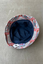 画像をギャラリービューアに読み込む, PATTERN BUCKET HAT / RED [ONE SIZE USED]

