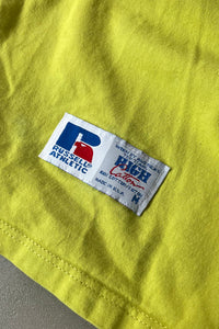 MADE IN USA 90'S HIGH COTTON POCKET T-SHIRT / GREEN [SIZE: M USED]
