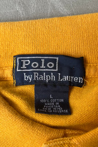 90'S ONE POINT POLO S/S SHIRT / ORANGE [SIZE: L USED]