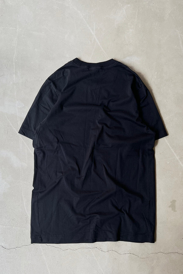 18AW MESSAGE T-SHIRT / BLACK [SIZE: S USED]