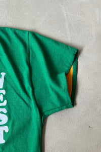 MADE IN USA 90'S WEST T-SHIRT / GREEN [SIZE: L USED]