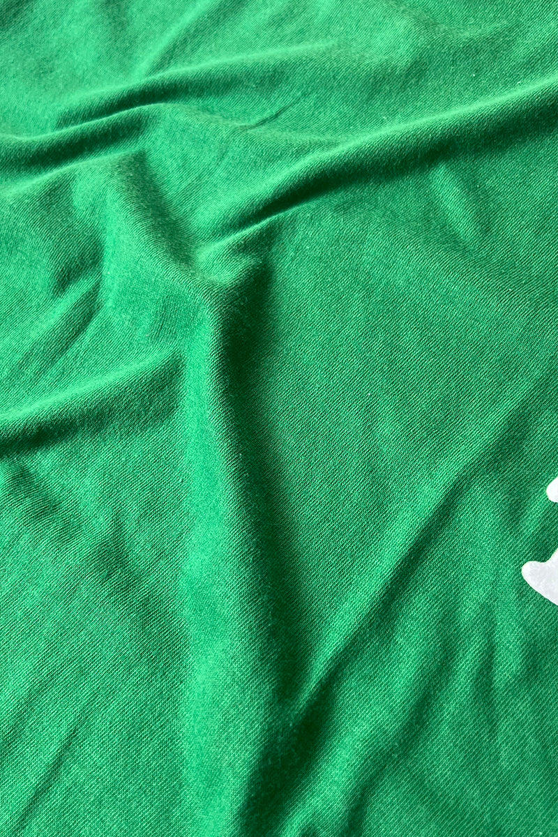 MADE IN USA 90'S WEST T-SHIRT / GREEN [SIZE: L USED]