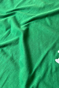 MADE IN USA 90'S WEST T-SHIRT / GREEN [SIZE: L USED]