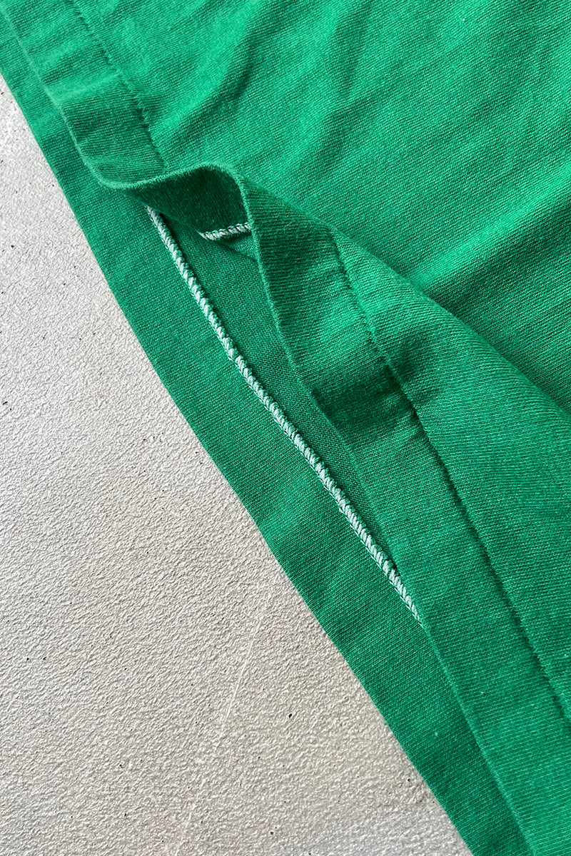 MADE IN USA 90'S WEST T-SHIRT / GREEN [SIZE: L USED]