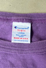 画像をギャラリービューアに読み込む, MADE IN USA T1011 HEAVY WEIGHT T-SHIRT / PURPLE [SIZE: L USED]
