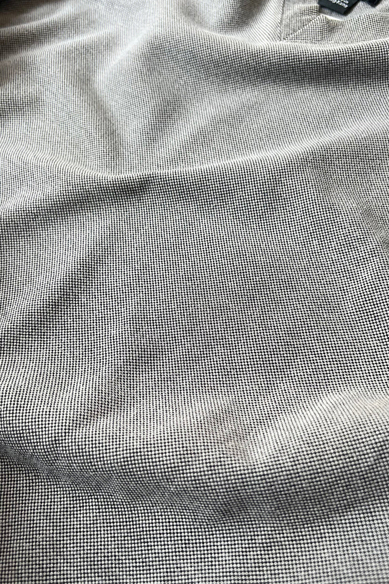 Y2K EARLY 00'S L/S V-NECK T-SHIRT / GRAY [SIZE: L USED]