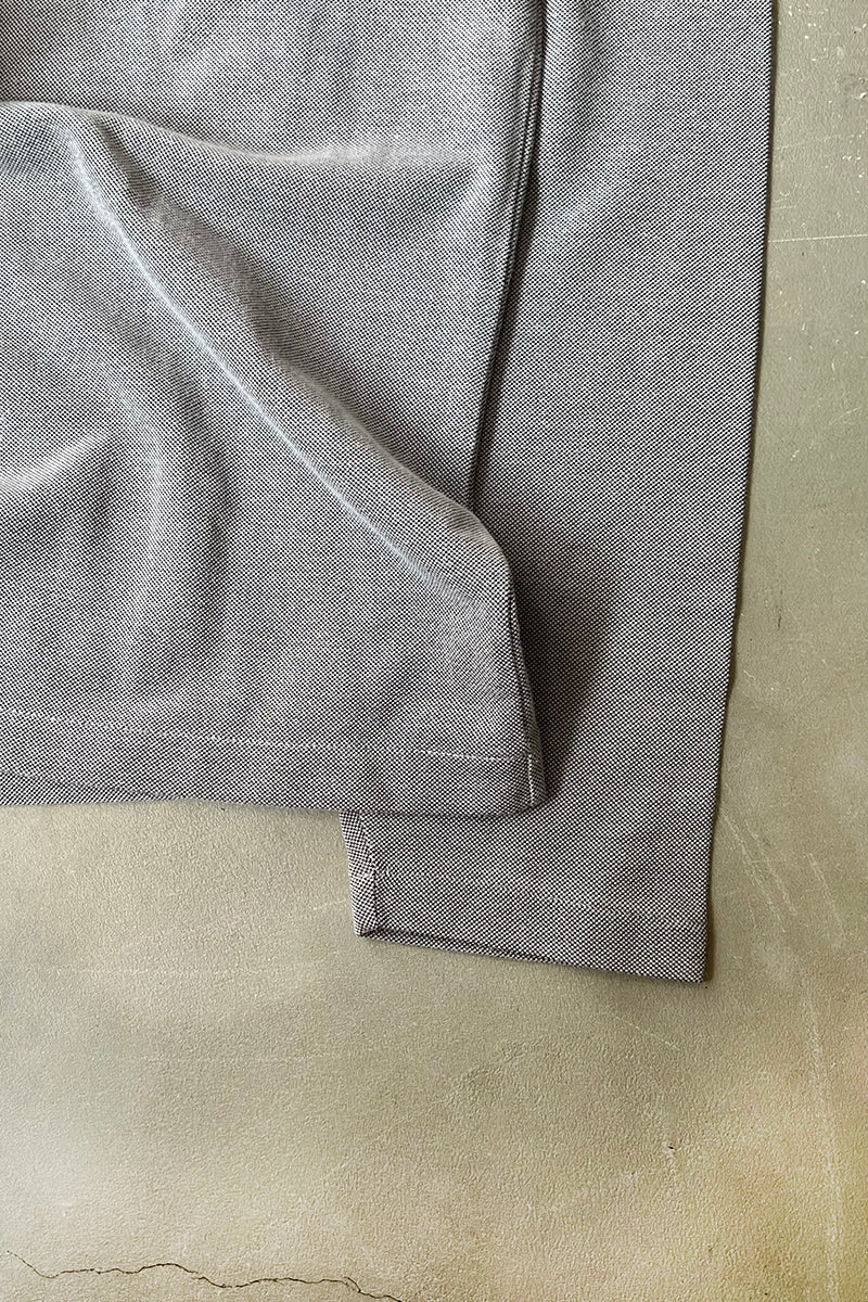 Y2K EARLY 00'S L/S V-NECK T-SHIRT / GRAY [SIZE: L USED]