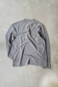 Y2K EARLY 00'S L/S V-NECK T-SHIRT / GRAY [SIZE: L USED]