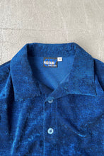 画像をギャラリービューアに読み込む, 90&#39;S S/S PATTERN SHIRT / NAVY [SIZE: S USED]
