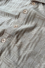 画像をギャラリービューアに読み込む, 90&#39;S S/S CHECK SHIRT / BEIGE [SIZE: S USED]
