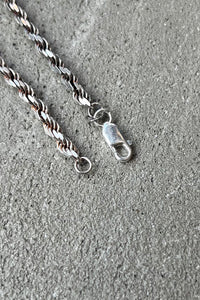 MADE IN ITALY 925 SILVER FRENCH ROPE BRACELET / SILVER [SIZE: ONE SIZE USED]