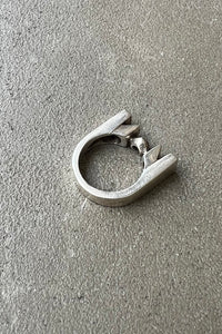 925 SILVER RING / SILVER [SIZE: 19号相当 USED]
