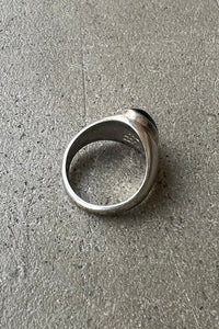 MADE IN MEXICO 925 SILVER RING W/ONYX / SILVER [SIZE: 13号相当 USED]