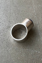 画像をギャラリービューアに読み込む, 925 SILVER RING W/BLUE STONE / SILVER [SIZE: 19号相当 USED]
