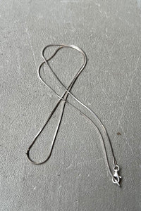 STARLING SILVER SNAKE CHAIN NECKLACE  [SIZE: ONE SIZE USED]