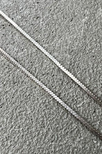 画像をギャラリービューアに読み込む, STARLING SILVER SNAKE CHAIN NECKLACE  [SIZE: ONE SIZE USED]
