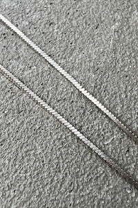 STARLING SILVER SNAKE CHAIN NECKLACE  [SIZE: ONE SIZE USED]