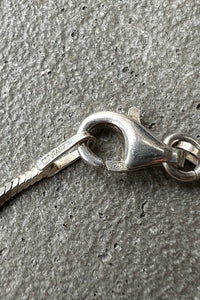 STARLING SILVER SNAKE CHAIN NECKLACE  [SIZE: ONE SIZE USED]