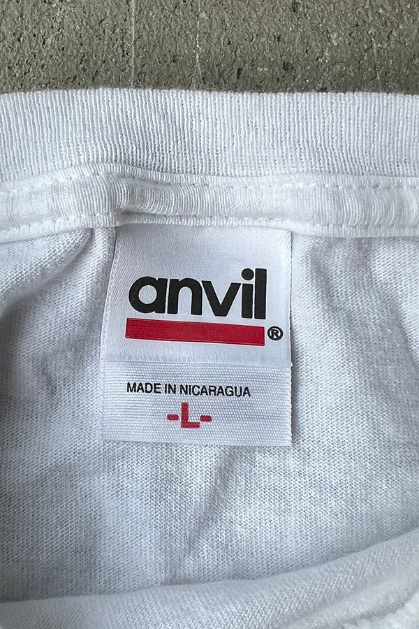 90'S WARNING EROTIC T-SHIRT / WHITE [SIZE: L USED]
