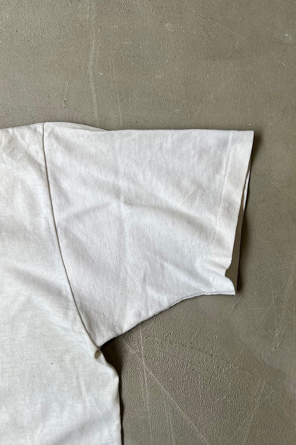 MADE IN USA 90'S DRAGON PRINT T-SHIRT / WHITE [SIZE: L USED]