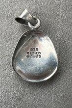 画像をギャラリービューアに読み込む, MADE IN MEXICO 925 SILVER PENDANT TOP W/MALACHITE / SILVER [SIZE: ONE SIZE USED]
