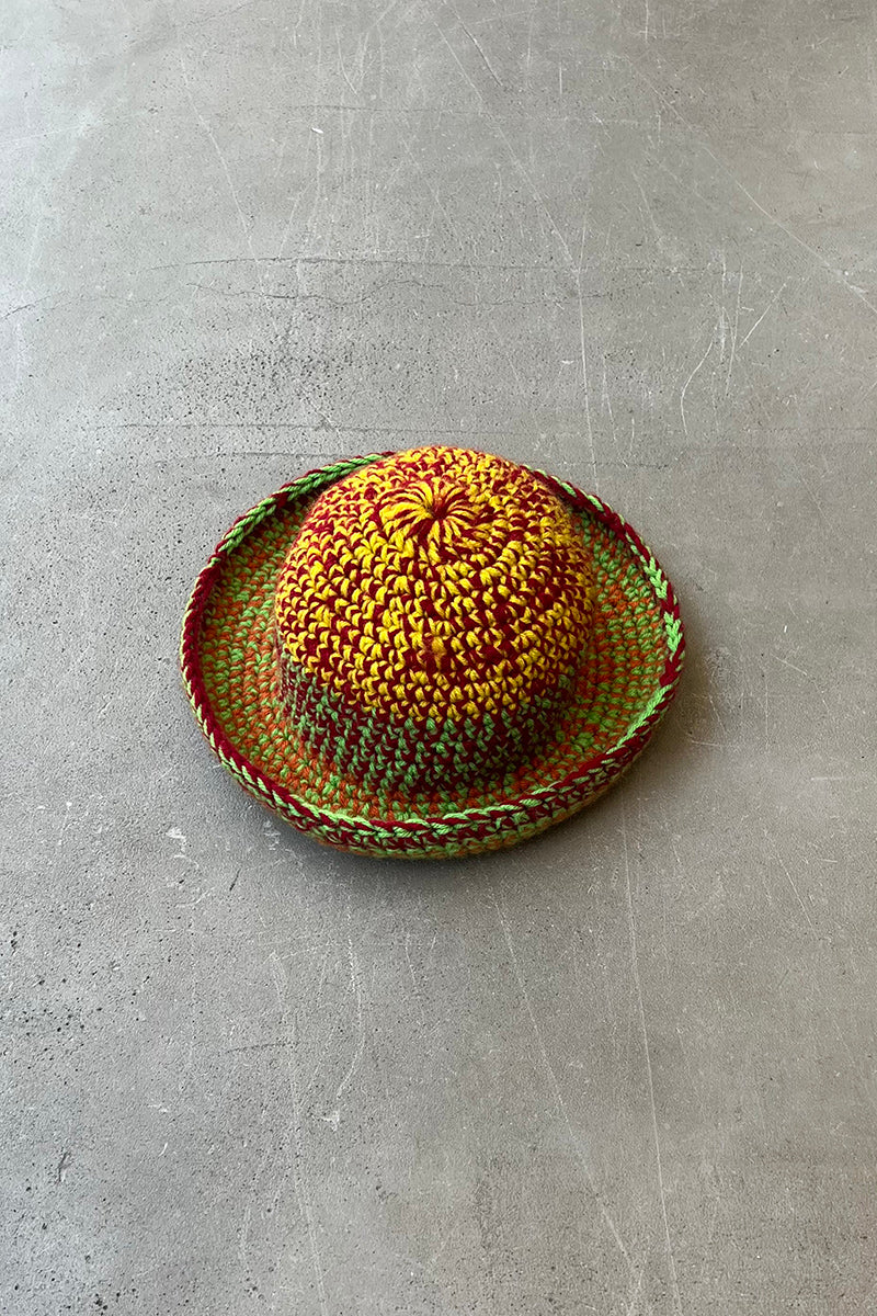 KNIT BUCKET HAT / MULCH [ONE SIZE USED]