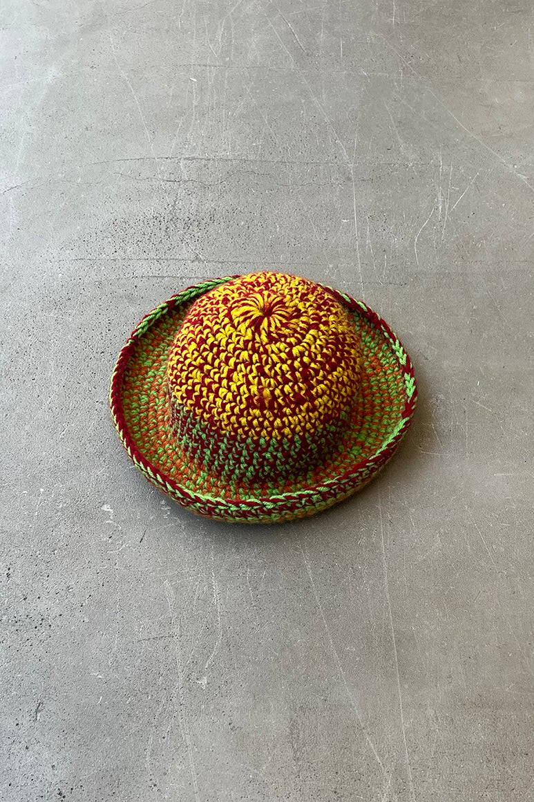 KNIT BUCKET HAT / MULCH [ONE SIZE USED]