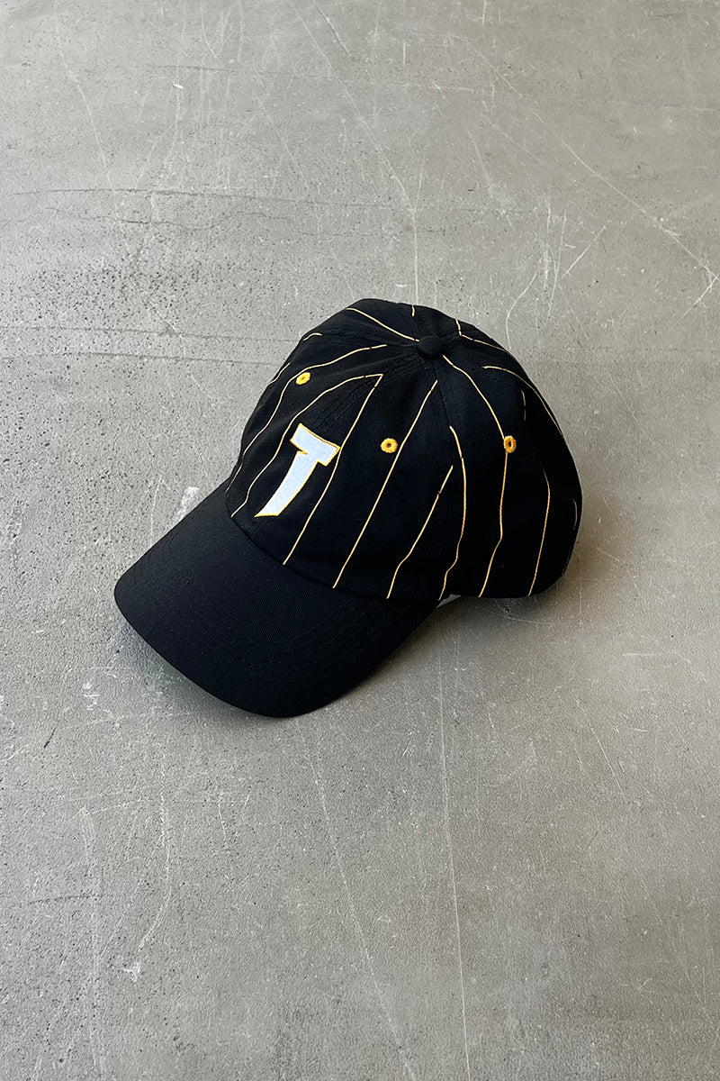 LOGO 6 PANEL CAP USA MODEL / BLACK [SIZE: ONE SIZE USED]