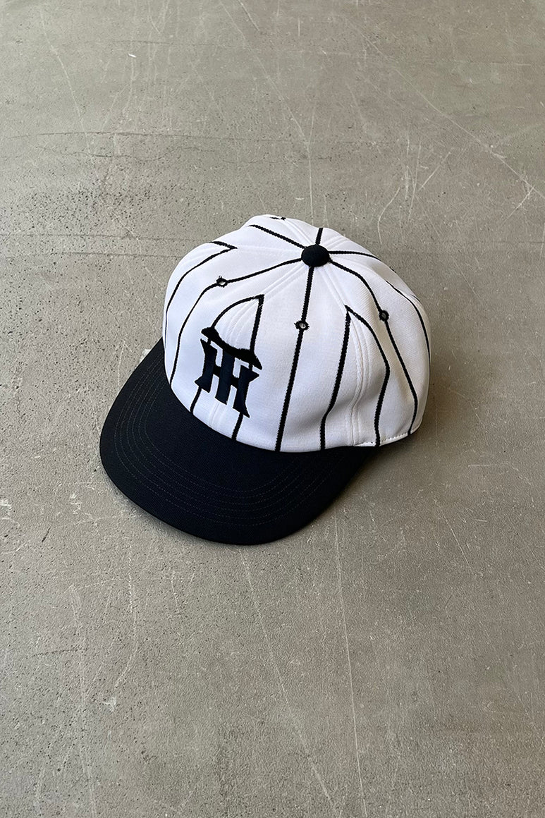 80'S 6 PANEL CAP / WHITE [SIZE: ONE SIZE USED]