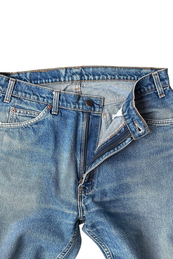 MADE IN USA 90'S 505 DENIM PANTS ORANGE TAB / INDIGO [SIZE: 34 USED]