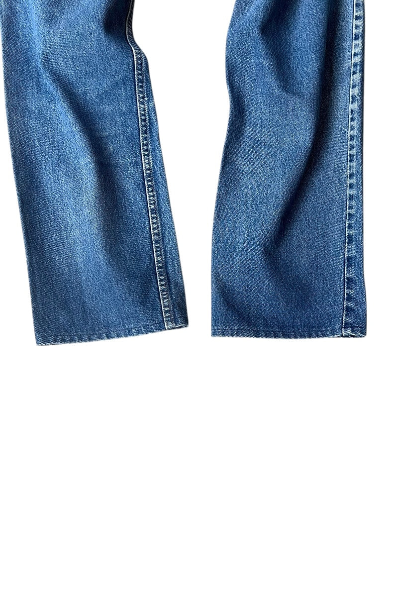 MADE IN USA 90'S 505 DENIM PANTS ORANGE TAB / INDIGO [SIZE: 34 USED]