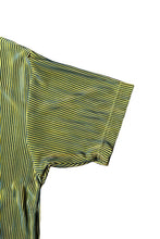 画像をギャラリービューアに読み込む, 90&#39;S S/S STRIPE SHIRT / YELLOW [SIZE: S USED]
