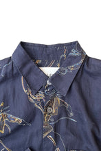 画像をギャラリービューアに読み込む, L/S PATTERN SHIRT / BLACK [SIZE: 46 USED]
