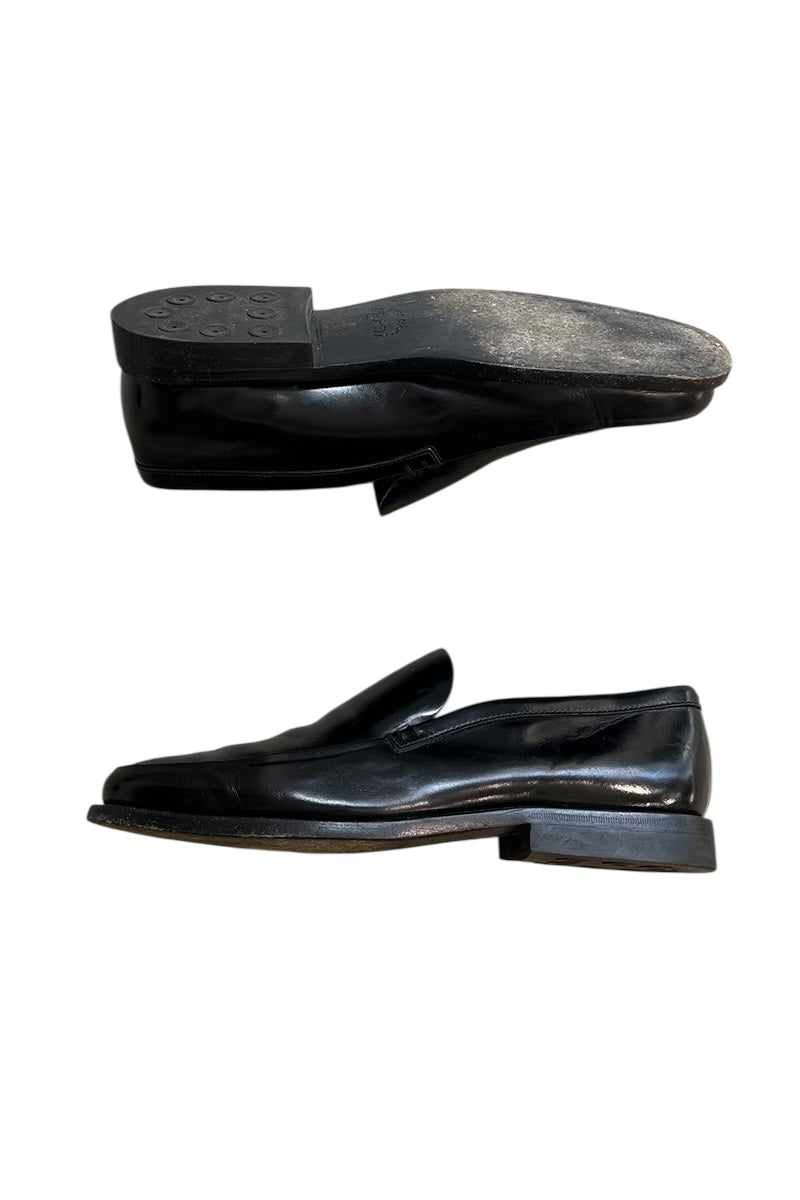 MADE IN ITALY LEATHER LOAFER / BLACK [SIZE: US9.0 (equivalent to 28.0cm) USED]