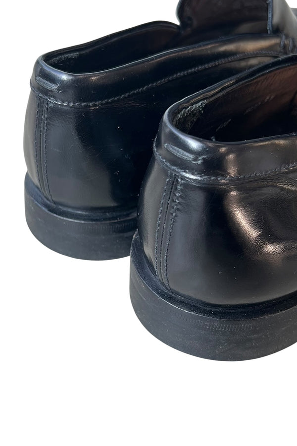 MADE IN ITALY LEATHER LOAFER / BLACK [SIZE: US9.0 (28.0cm相当) USED]