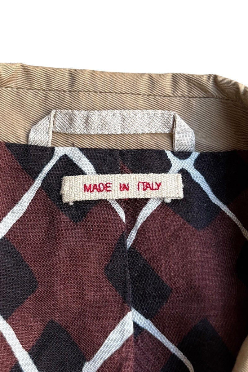 MADE IN ITALY 3B TAILORED JACKET / BEIGE [SIZE: 46 USED]