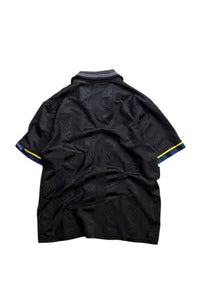 93-95'S MANCHESTER UNITED FOOTBALL GAME SHIRT / BLACK [SIZE: S USED]