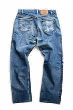 画像をギャラリービューアに読み込む, MADE IN USA 90&#39;S 505 DENIM PANTS ORANGE TAB / INDIGO [SIZE: 34 USED]
