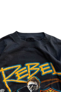 87'S HARLEY JAMES DEAN T-SHIRT / BLACK [SIZE: M USED]