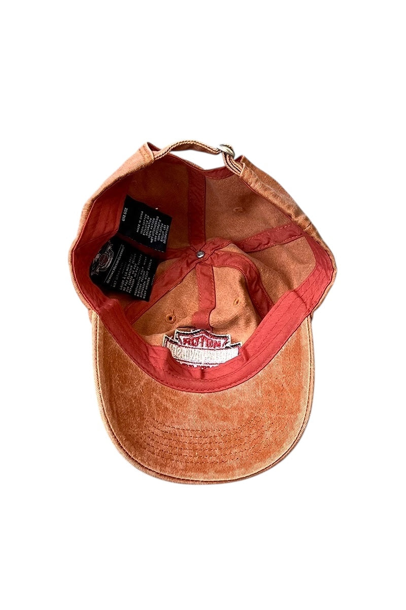 90s ONE POINT LOGO CAP / ORANGE [SIZE: ONE SIZE USED]