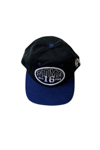 90'S MLB ALL STER NOMO LOS ANGELES DODGERS CAP / BLACK [SIZE: ONE SIZE USED]