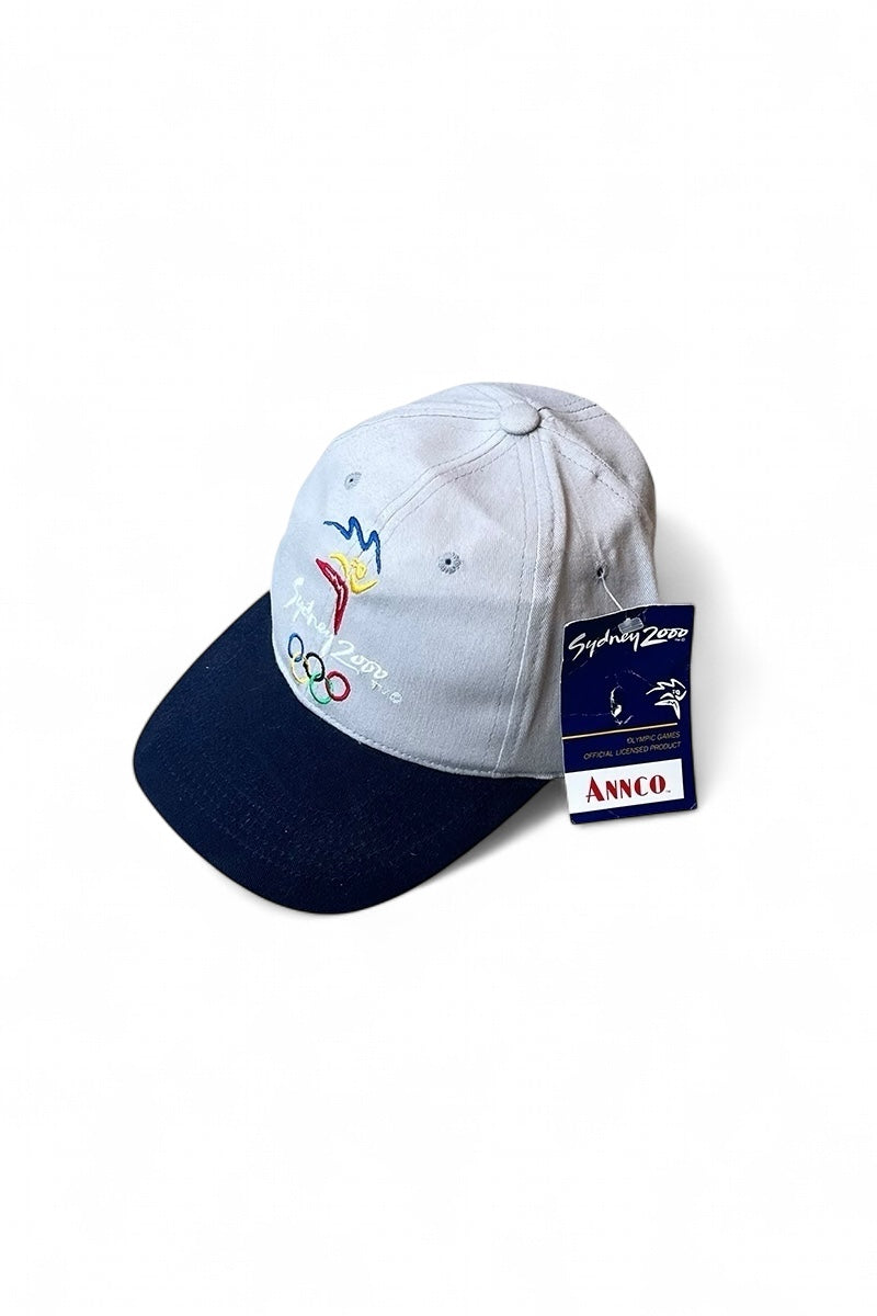 00'S SYDNEY OLYMPIC CAP / GRAY [SIZE: ONE SIZE NOS/DEADSTOCK]