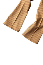 画像をギャラリービューアに読み込む, MADE IN USA 70&#39;S STA-PREST STRIPE PANTS / BEIGE [SIZE: M USED]
