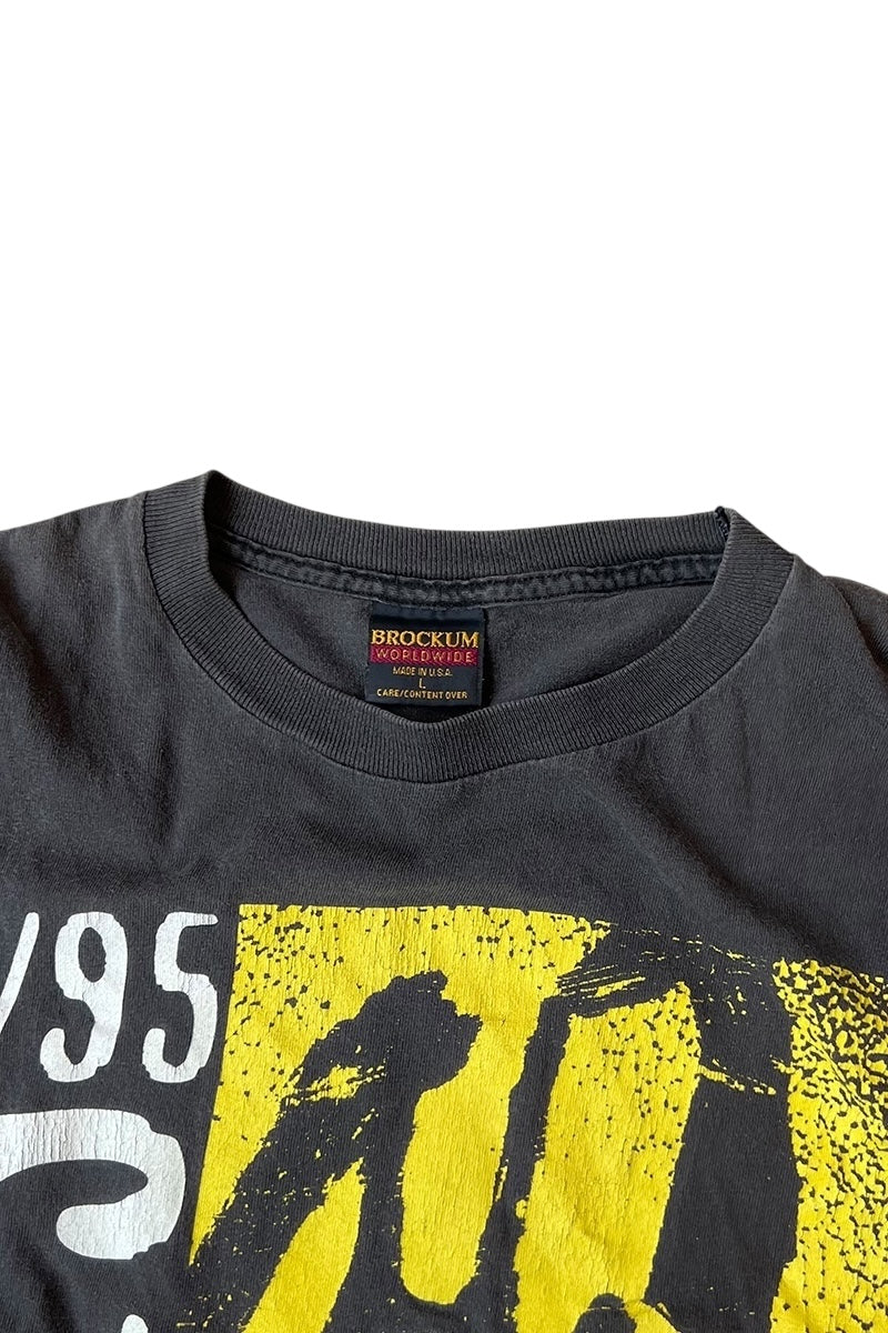 MADE IN USA 94'S THE ROLLING STONES NORTH AMERICAN TOUR T-SHIRT / BLACK [SIZE: L USED]